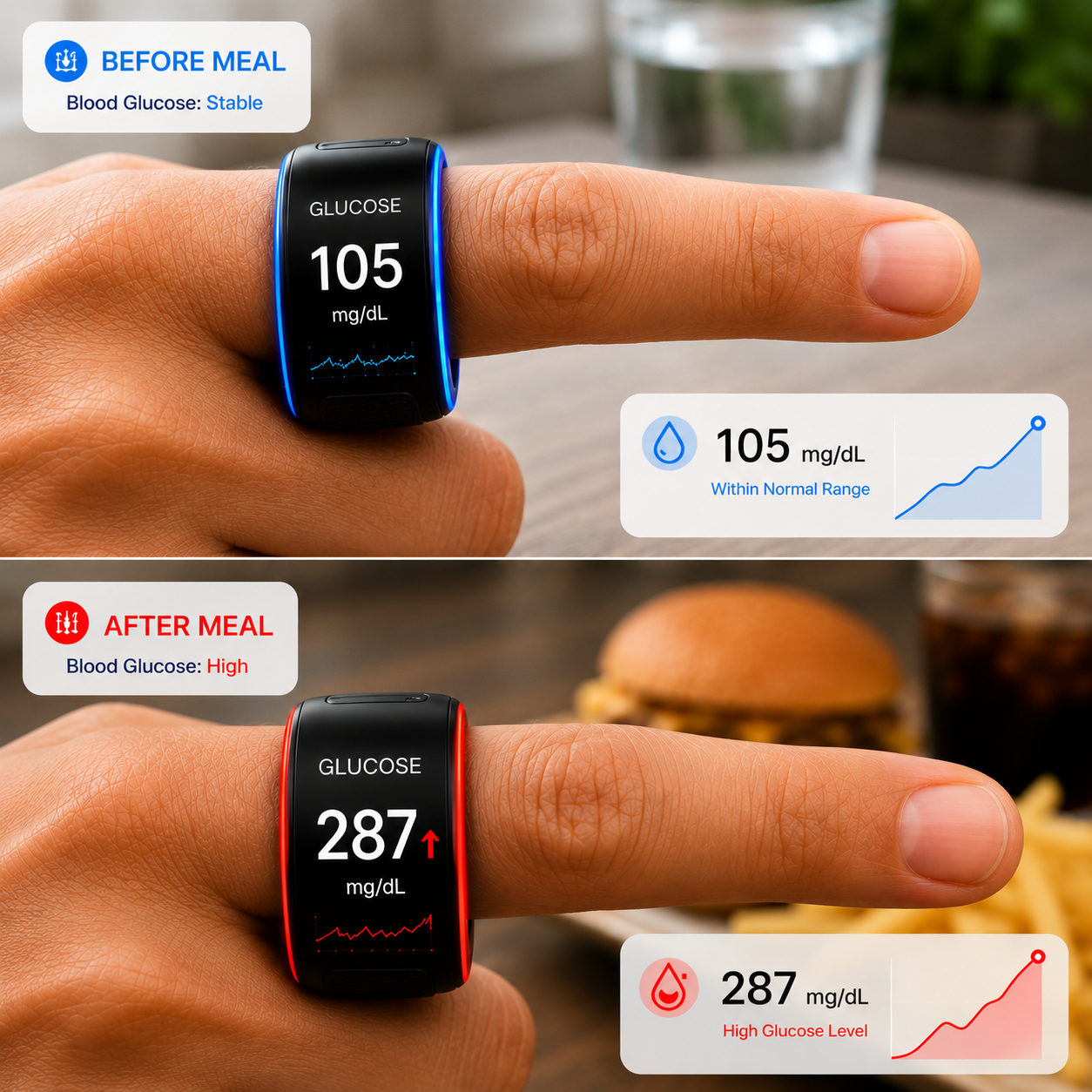 🎉 75% OFF Launch Offer🔥AuraNova™ G1 Non-Invasive Smart Ring