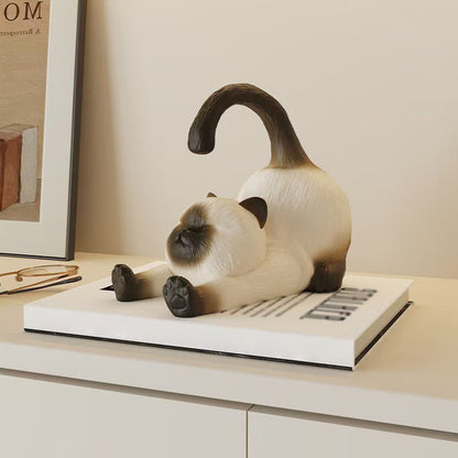 QIAWI™ Cute Cat Phone Stand, Adorable Desk Holder for Phones & Tablets