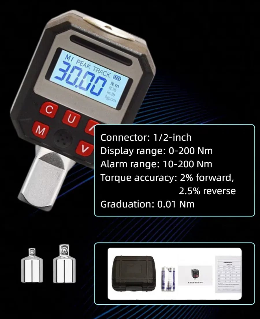 🔧 Upgrade Dad’s Toolbox This Father’s Day – Turn Any Ratchet Into A Digital Torque Wrench