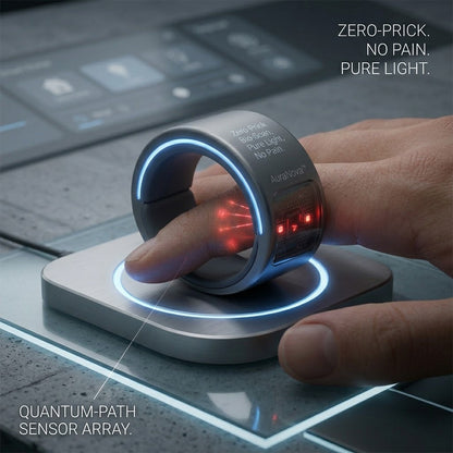 75% OFF🔥Exclusive Launch Offer🎉AuraNova™ G1 Non-Invasive Smart Ring Pro