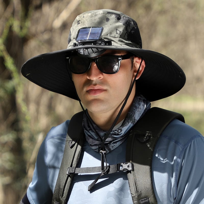 2026 Summer Hot Sale 49% OFF🔥Solar Fan Hat