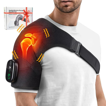 💥 Goodbye Shoulder Tension — Hello Instant Comfort Heated Vibration Shoulder Brace
