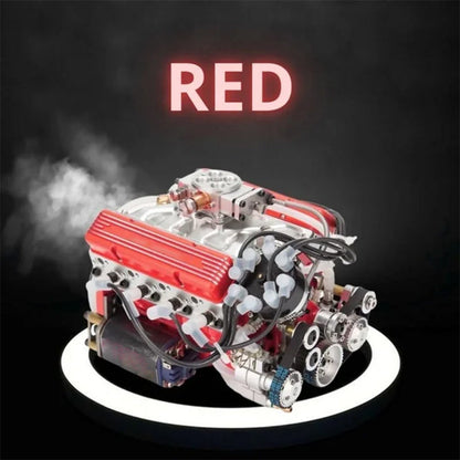 🏆 10,000 Sold This Week✨Gasoline OHV V8 Small-block Engine Model Kits
