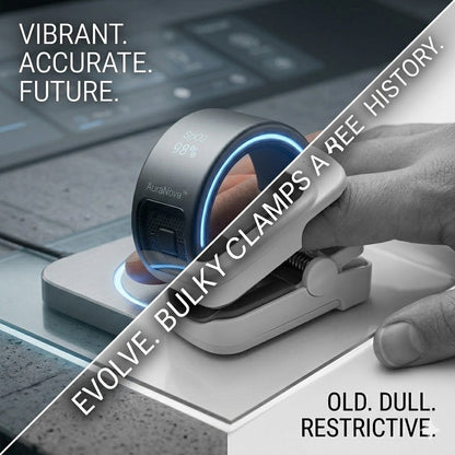 75% OFF🔥Exclusive Launch Offer🎉AuraNova™ G1 Non-Invasive Smart Ring Pro