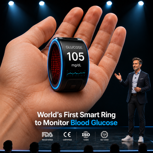 🎉 75% OFF Launch Offer🔥AuraNova™ G1 Non-Invasive Smart Ring
