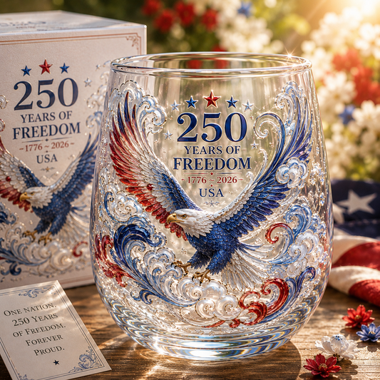 🏆Exclusive Release 🦅 America 250 Freedom Eagle Glass 🇺🇸