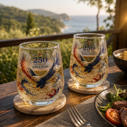 🏆Exclusive Release 🦅 America 250 Freedom Eagle Glass 🇺🇸