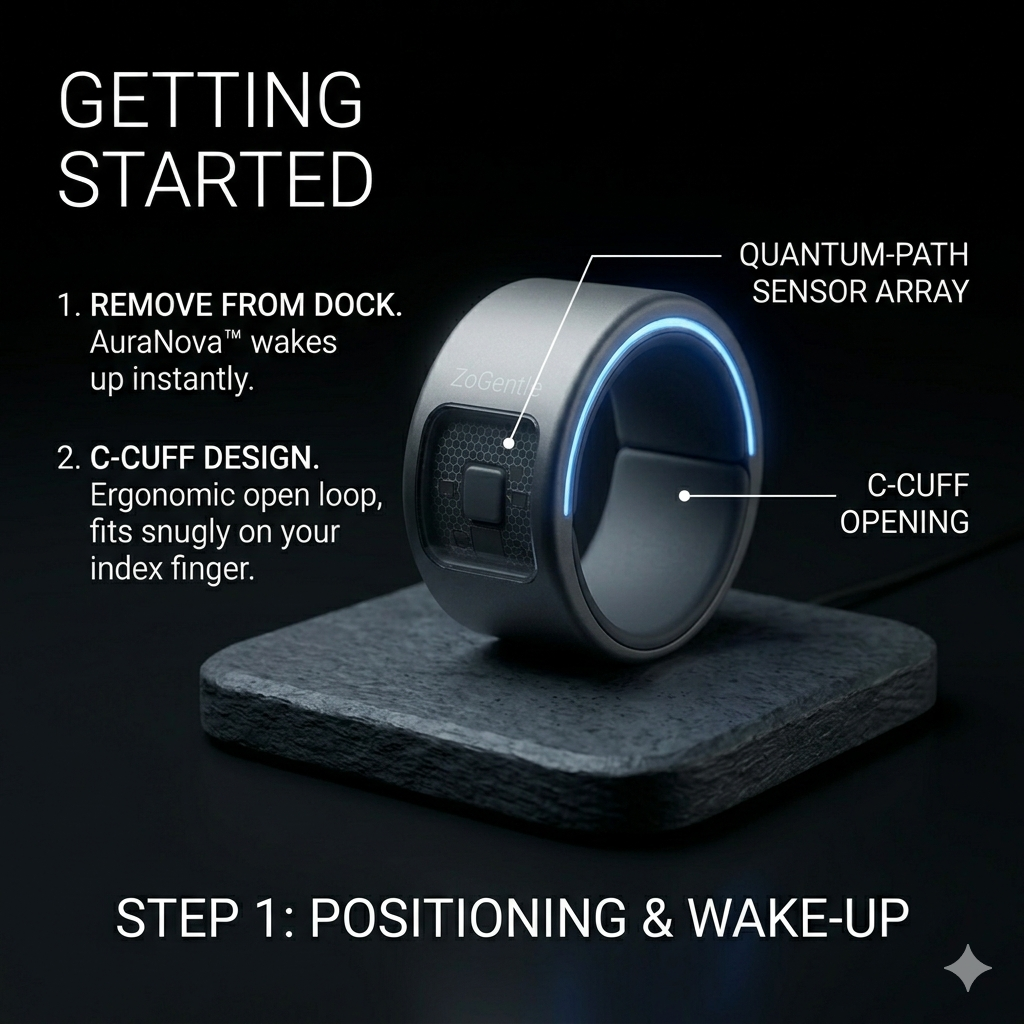 75% OFF🔥Exclusive Launch Offer🎉AuraNova™ G1 Non-Invasive Smart Ring Pro