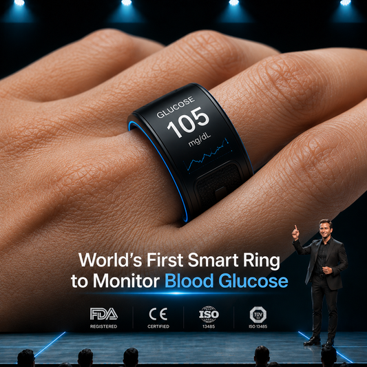 75% OFF🔥Exclusive Launch Offer🎉AuraNova™ G1 Non-Invasive Smart Ring Pro